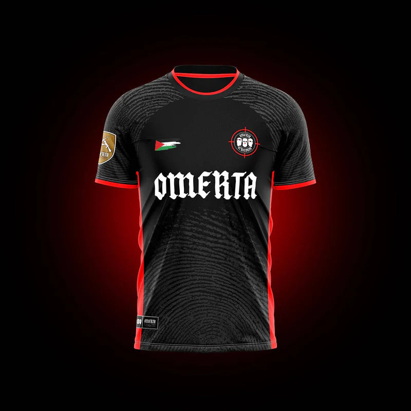 Omerta Jersey Black & Red