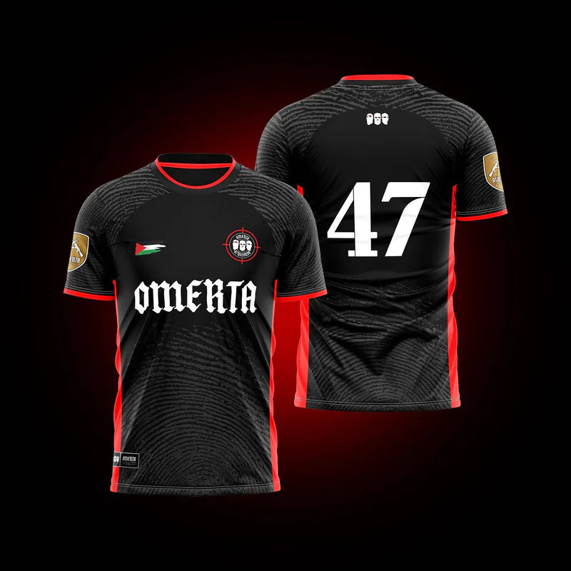 Omerta Jersey Black & Red